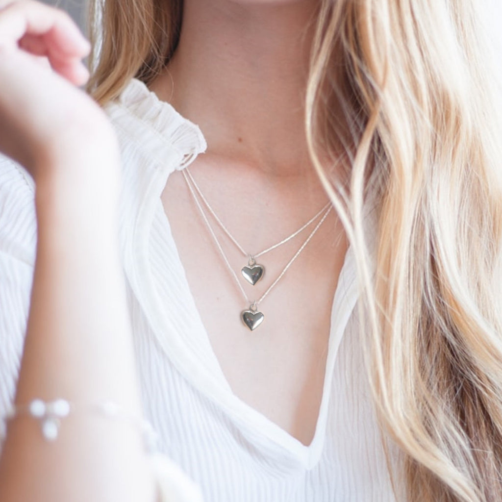 Congratulations Heart Charm Necklace & Gift Card