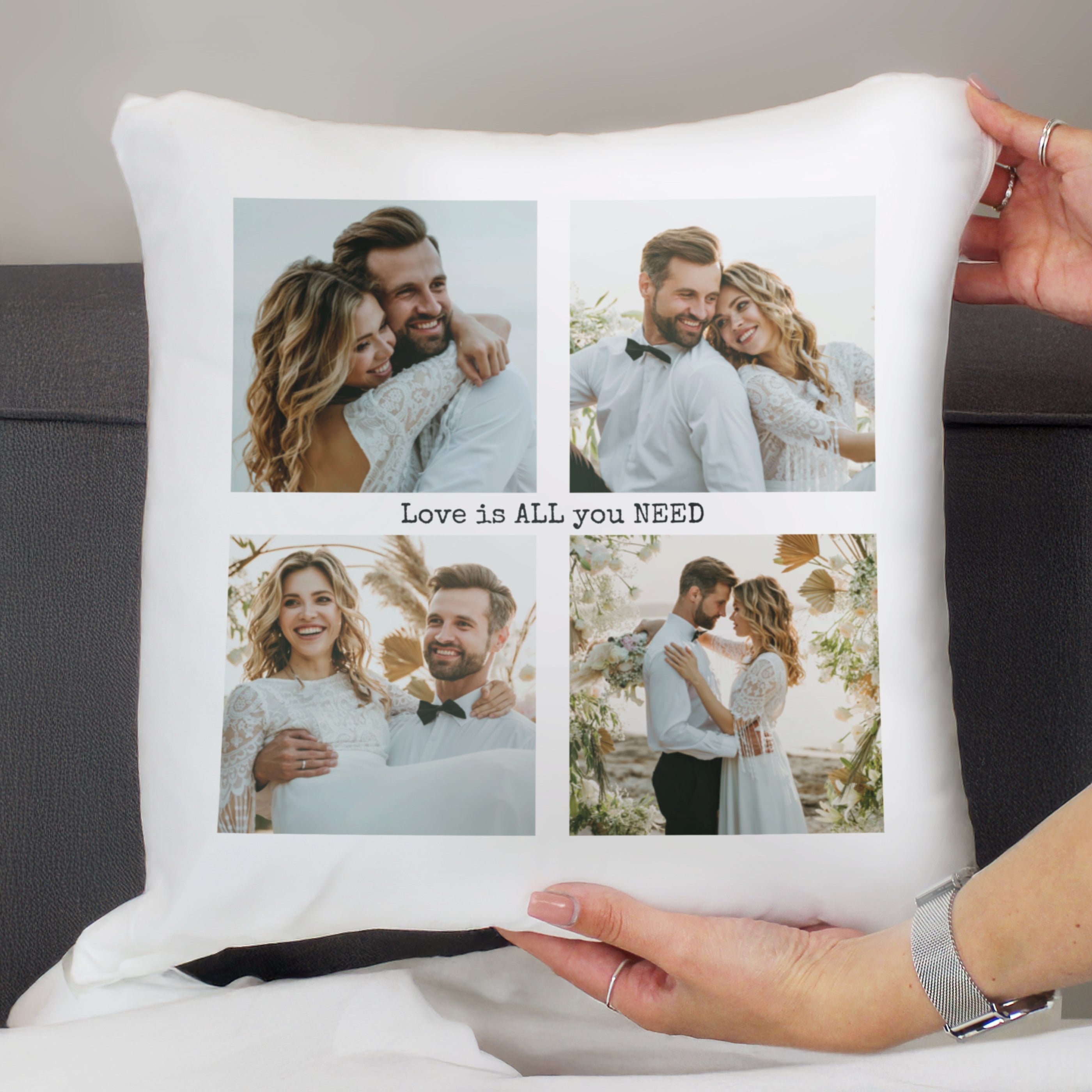 Personalised Mutli Photo Upload Cushion